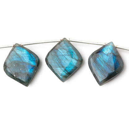 19-20mm Labradorite Faceted Marquise Beads 8 inch 10 pieces