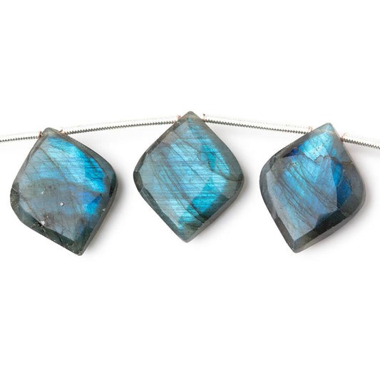 19-20mm Labradorite Faceted Marquise Beads 8 inch 10 pieces