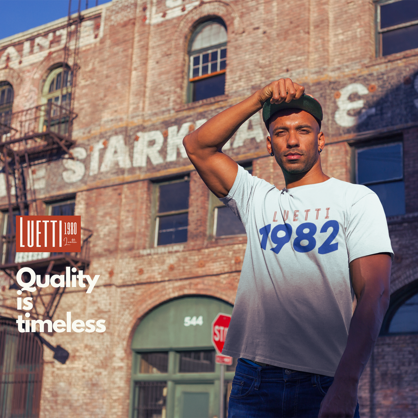 1982 Unisex Regular Fit Crew Neck T-shirt