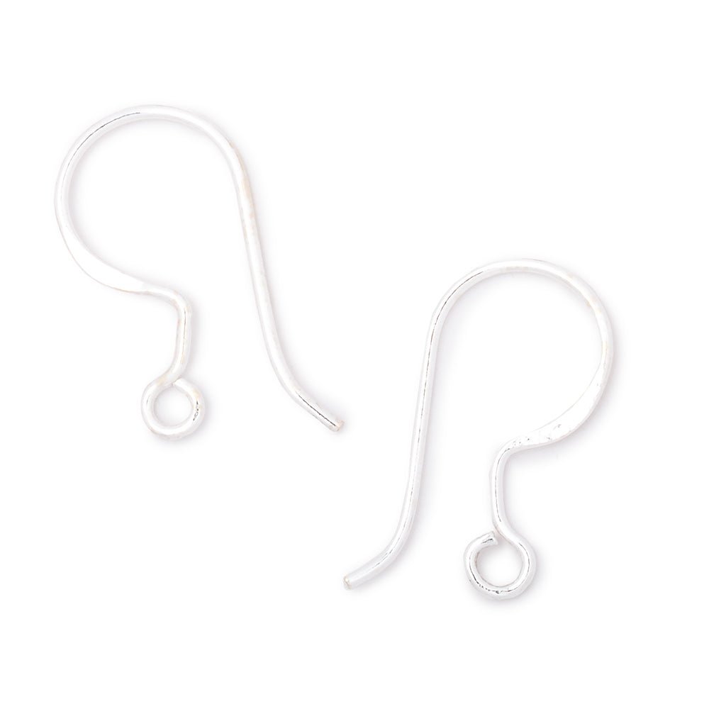 19mm Elongated Fish Hook Ear Wire 10 pieces