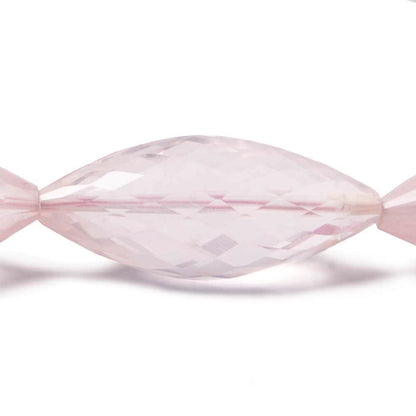 19x9-30x12mm Rose Quartz faceted marquise beads 16 inch 16 pieces