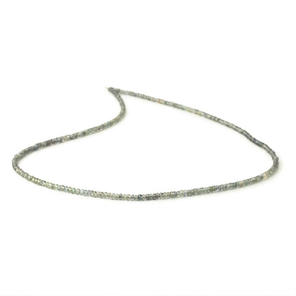 2-2.5mm Color Change Sapphire Plain Rondelle Beads 18 inch 300 pieces