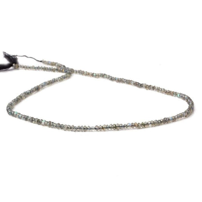 2-2.5mm Labradorite Beads Faceted Rondelle 13.5 162 pieces