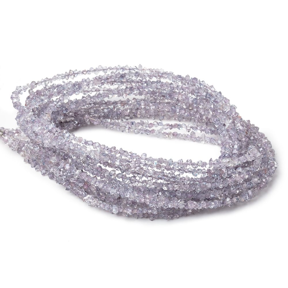 2-3.5mm Lilac Double Terminated Quartz Beads 15.5 inch 260 pieces