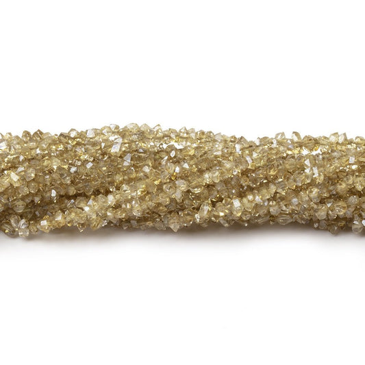 2-3.5mm Olive Double Terminated Quartz Beads 15.5 inch 260 pieces