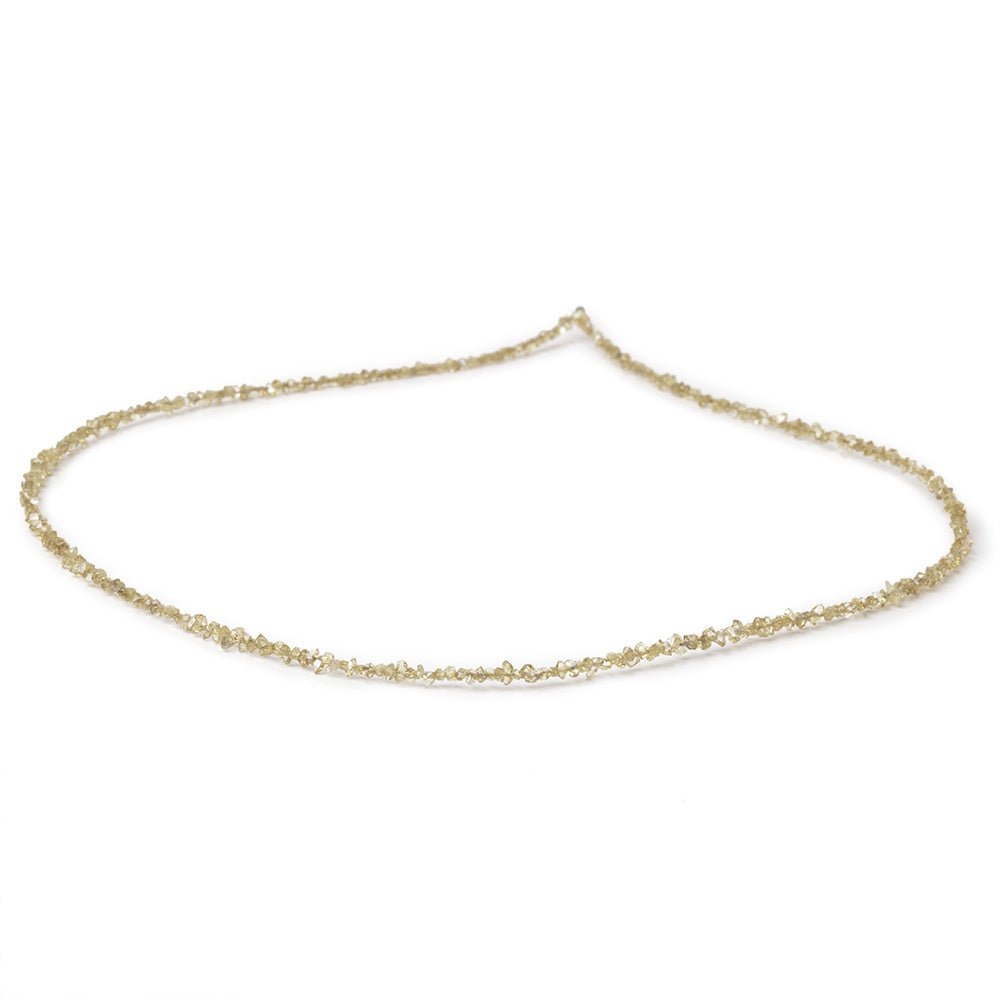 2-3.5mm Olive Double Terminated Quartz Beads 15.5 inch 260 pieces