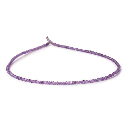 2-3mm Amethyst Faceted Rondelle Beads 13 inch 160 pieces