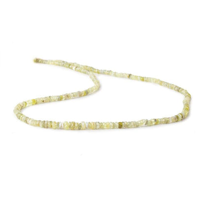 2-3mm Cat's Eye Chrysoberyl Faceted Rondelles 16 inch 290 Beads