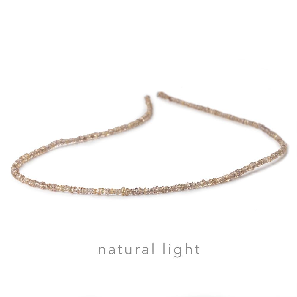 2-3mm Color Change Garnet Faceted Rondelle Beads 16 inch 220 pieces