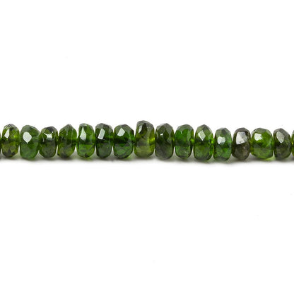 2-4mm Chrome Diopside faceted rondelle Beads 13 inch 161 pieces
