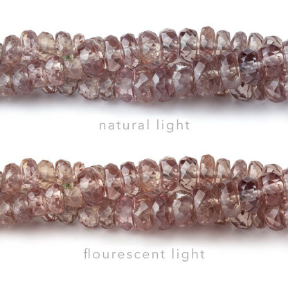 2-4mm Color Change Garnet Faceted Rondelle Beads 16 inch 257 pieces