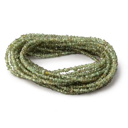 2-4mm Demantoid Garnet Plain Nugget Beads 18 inch 230 pieces