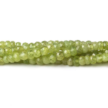 2-4mm Sphene faceted rondelle beads 18 inch 240 pieces A