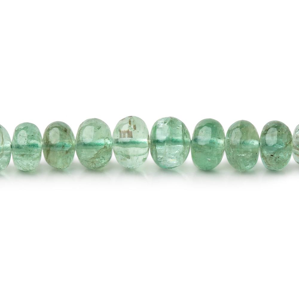 2-5.5mm Emerald Plain Rondelle Beads 20 inch 236 pieces AA