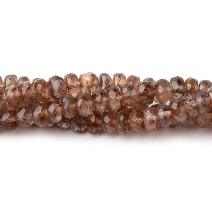 2-5mm Andalusite Faceted Rondelle Beads 18 inch 200 pieces