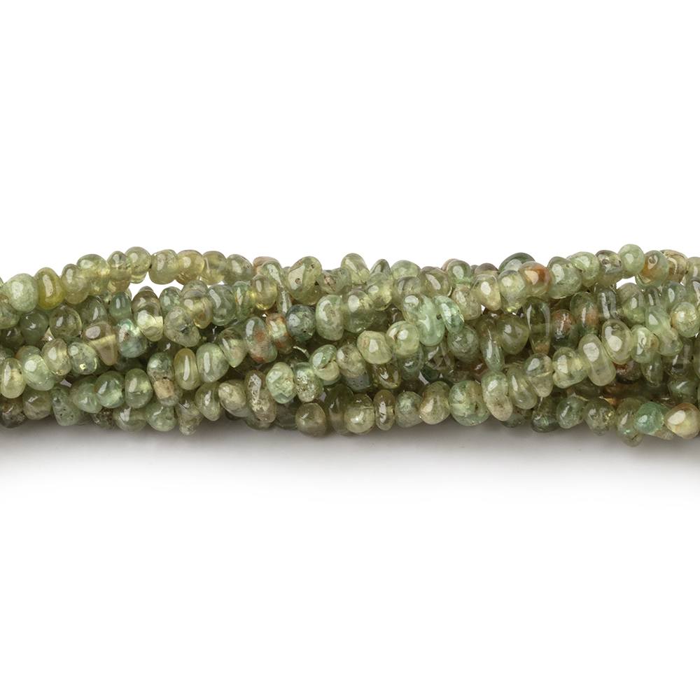 2-5mm Demantoid Garnet Plain Nugget Beads 18 inch 218 pieces