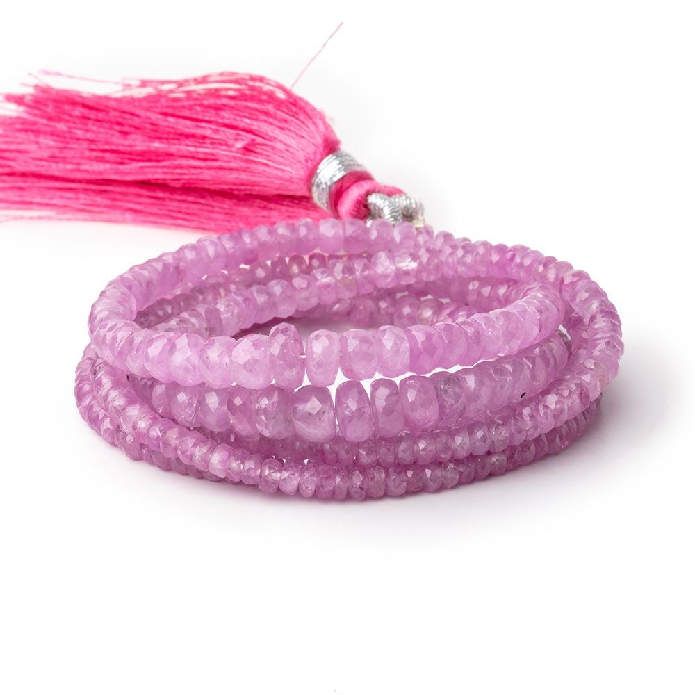 2.5-6mm Burmese Ruby Faceted Rondelle Beads 16 inch 200 pieces