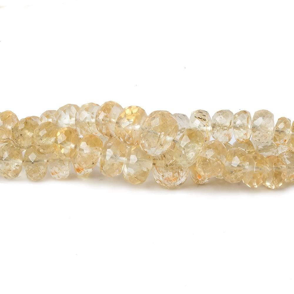 2-6mm Imperial Topaz Faceted Rondelle Beads 16 inch 182 beads