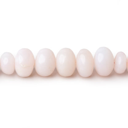 2-7mm Pink Peruvian Opal Plain Rondelle Beads 15.5 inch 110 pieces