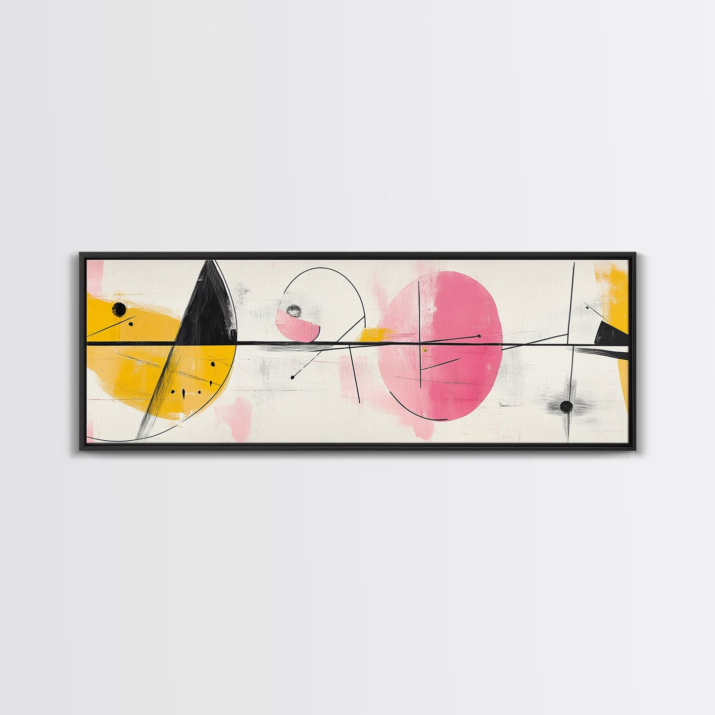 Extra Large Panoramic Abstract Art - Extra Wide Wall Art - Watercolor Fine Art Print - Modern Abstract Art Print - Original Art - Large Wall Art