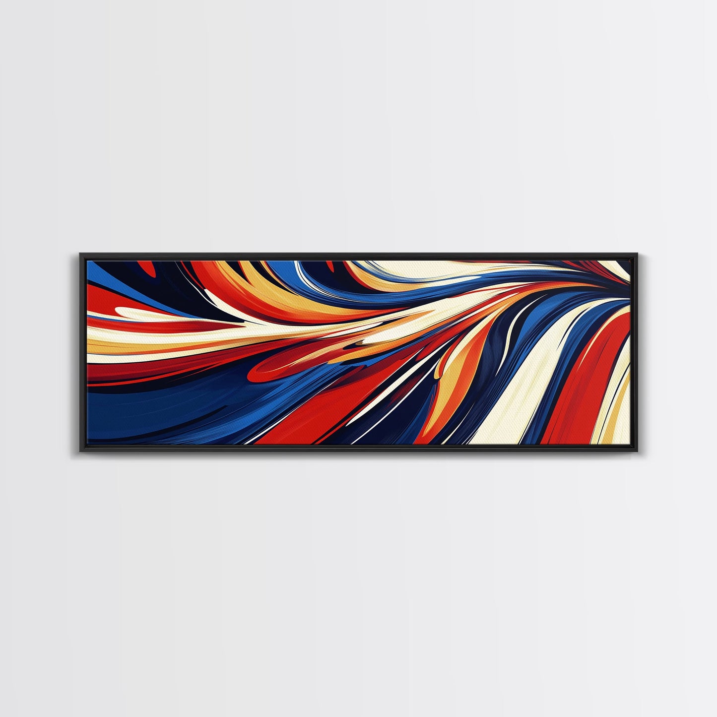 The Spiral - Framed Canvas Print - Midcentury Modern Home Decor