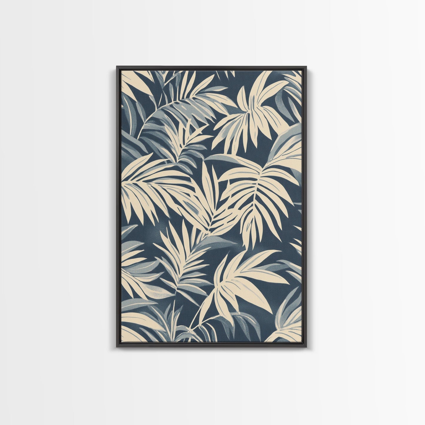 Floral / Botanical Print Wall Art Framed Canvas Print Midcentury Modern Wall Art Home Decor Boho Minimalist Ready To Hang Large Art