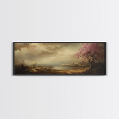 Moody Art Landscape Print, Dark Landscape Painting, Muted Art, Moody Home Decor, Moody Painting, Moody Landscape Wall Art Print
