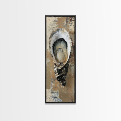 Koi Fish Framed Canvas Print Long Narrow Wall Art Zen Decor Coastal Decor Whimsical Art Tall Skinny Art for Bedroom Above Bed