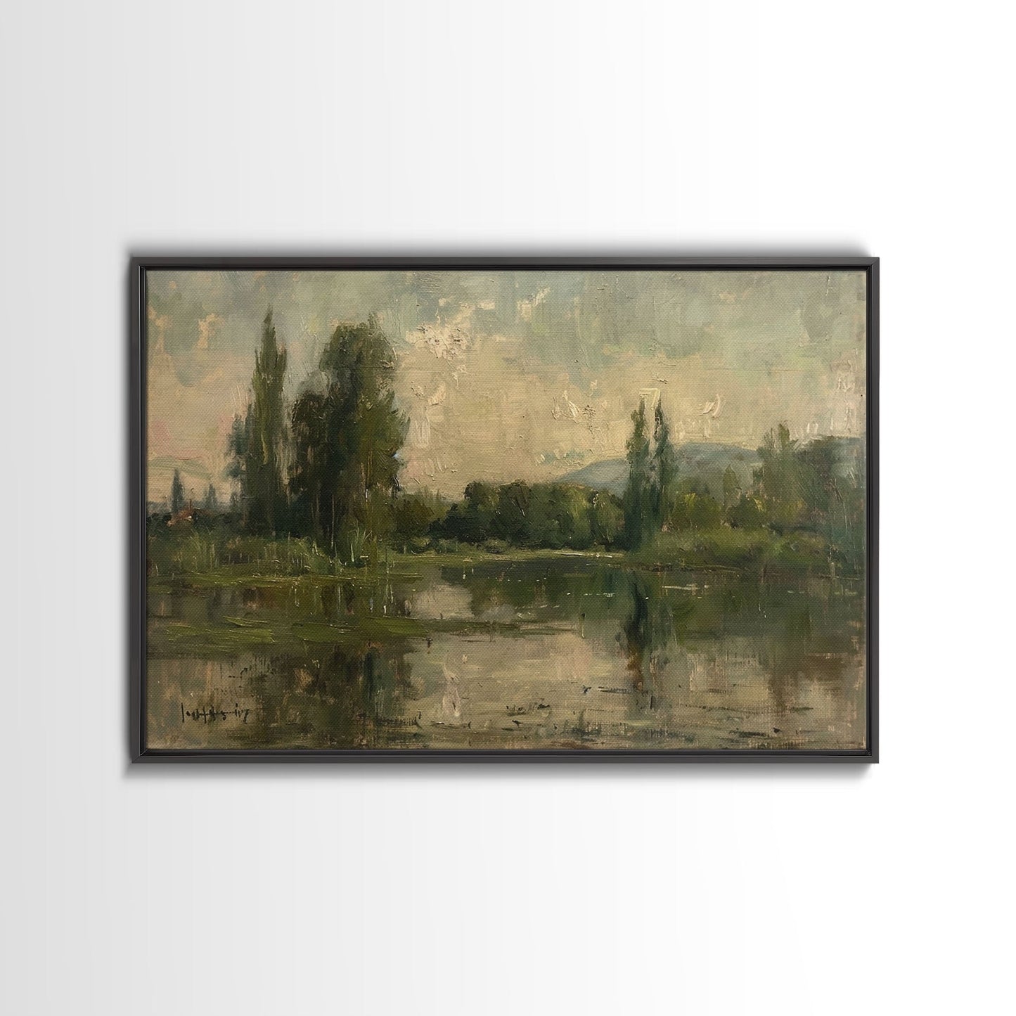 NuevArt Vintage Fine Art Landscape Art Print | Vintage Painting | Wall Art | Large Print | Landscape Painting | Fall Art Print
