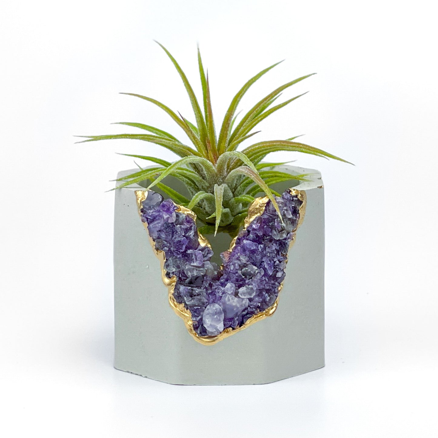 AMETHYST GEODE PLANTER