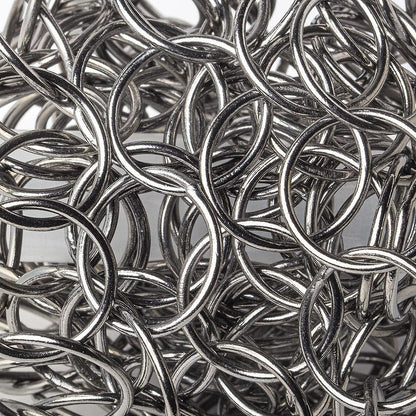 20mm Black Gold plated Plain Round Link Chain by the foot