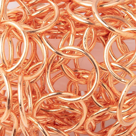 20mm Copper Plain Round Link Chain