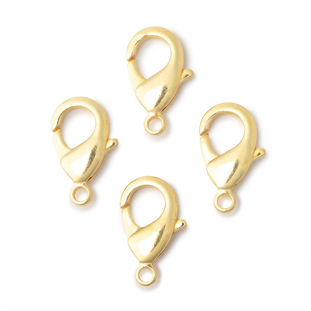 20mm Shiny Lobster Clasp Set of 4 Pieces