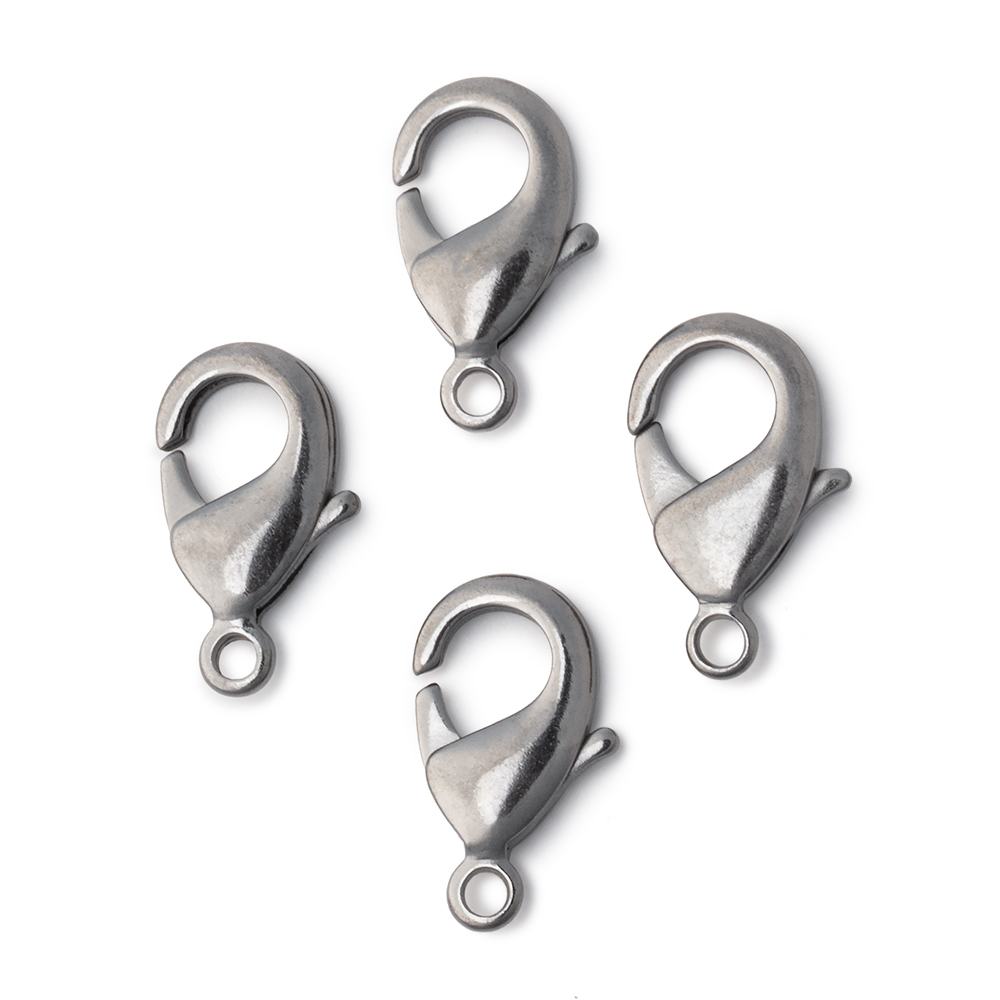 20mm Shiny Lobster Clasp Set of 4 Pieces