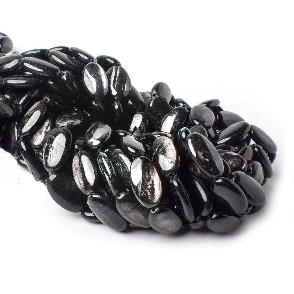 20x12mm Hypersthene plain oval beads 16 inch 20 pieces AA