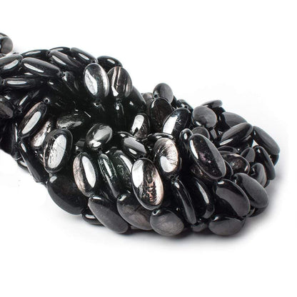 20x12mm Hypersthene plain oval beads 16 inch 20 pieces AA