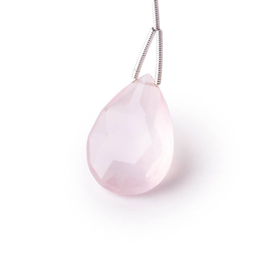 20x14-25x15mm Rose Quartz Faceted Pear Focal 1 Bead