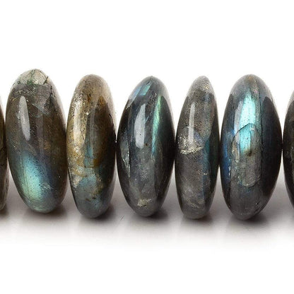 21-22mm Labradorite Plain Mega Rondelle Beads 8 inch 22 pieces A