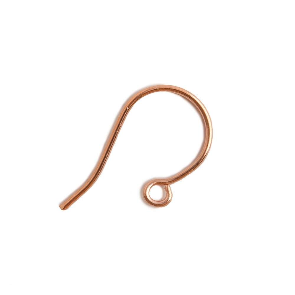 21x10mm Copper Loop Earwire 10 pieces