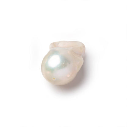 21x14-25x16mm White Ultra Baroque Freshwater Pearl Focal 1 piece