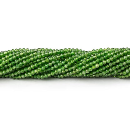 2.2mm Chrome Diopside Micro Faceted Round Beads 12.5 inch 180 pieces