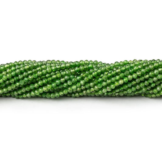 2.2mm Chrome Diopside Micro Faceted Round Beads 12.5 inch 180 pieces