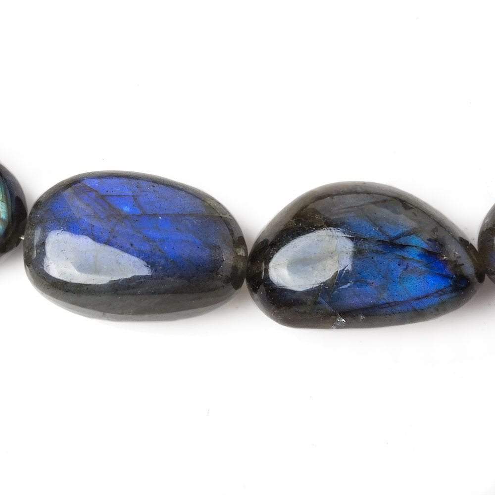22x15-30x24mm Labradorite Plain Nugget beads 16 inch 17 pieces