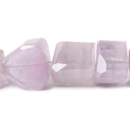 23-24mm Kunzite Faceted Nugget Beads 8 inch 9 pieces AAA Grade