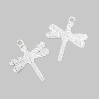 23mm Dragonfly Pendant Charm Set of 2 pieces