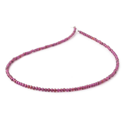 2.3mm Rhodolite Garnet Plain Round Beads 12 inch 159 pieces