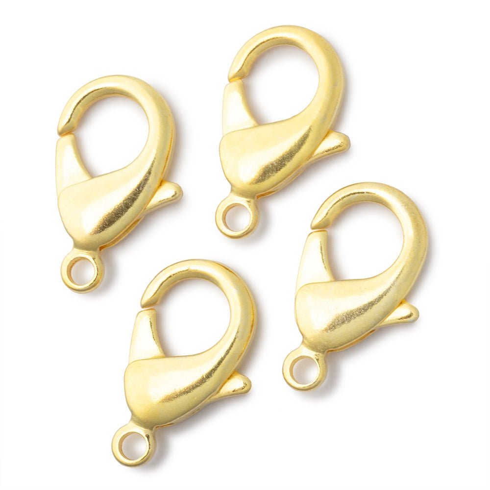 23mm Shiny Lobster Clasp Set of 4 Pieces
