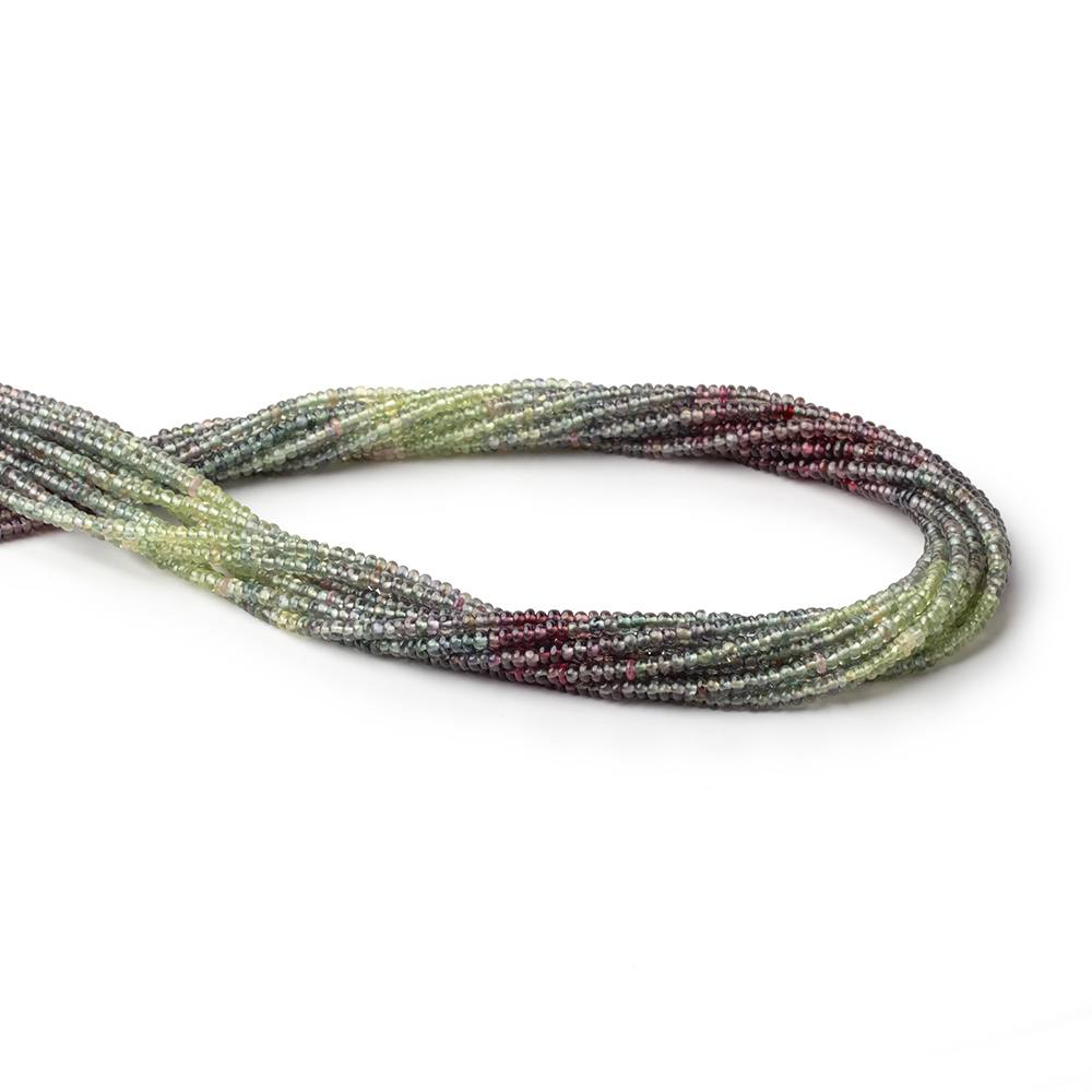 2.5-3mm Color Change Sapphire Plain Rondelle 15 inch 320 Beads