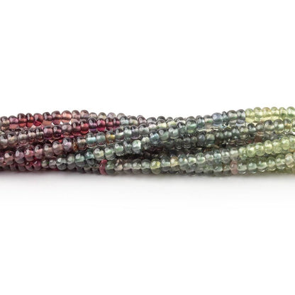 2.5-3mm Color Change Sapphire Plain Rondelle 15 inch 320 Beads