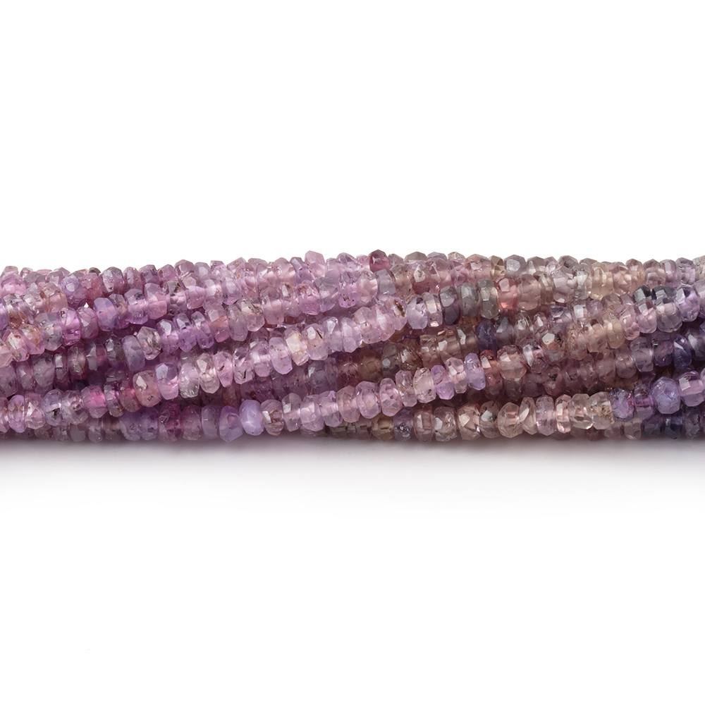 2.5-3mm Multi Color Spinel Faceted Rondelle Beads 16 inch 272 pieces